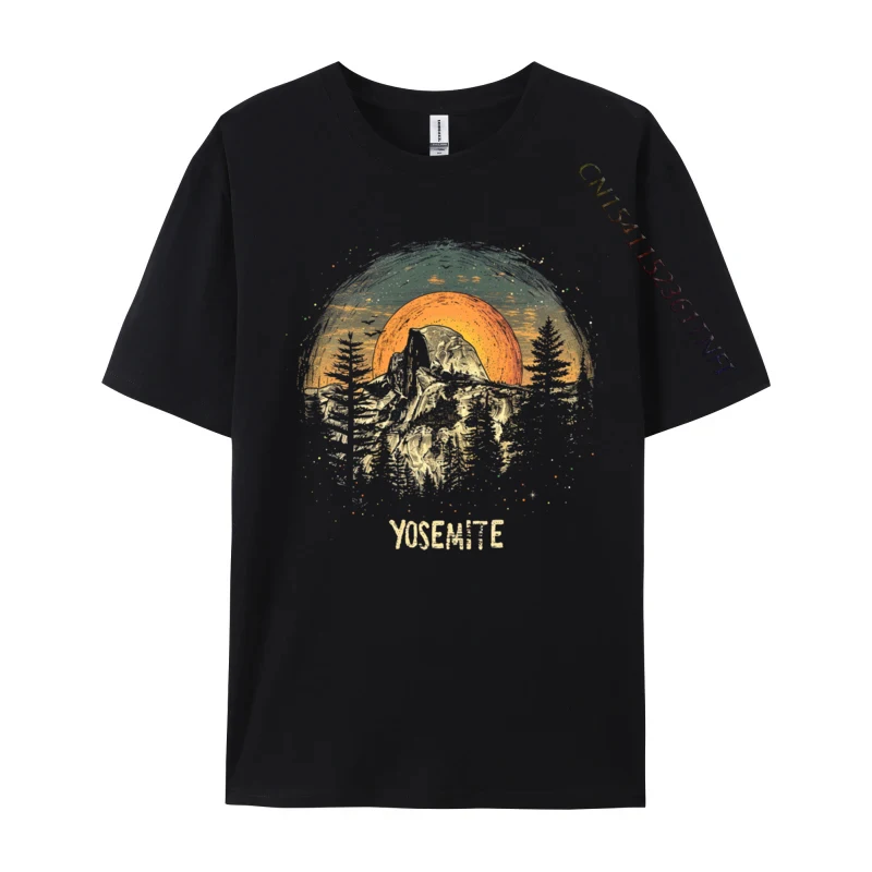 

Yosemite US National Park Vintage Men Retro Cotton Mens Casual T Shirts Camisa Tops Shirt Retro Unique Tops & Tees Wholesale
