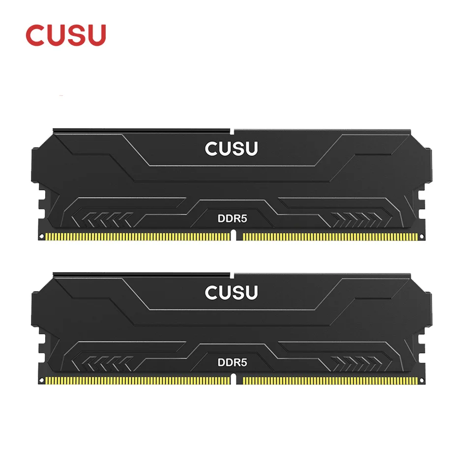 CUSU DDR5 5600MHz 6400MHz 16GB 16GBx2 Desktop Ram Memory U-DIMM CUSU DDR5 5600MHz 6400MHz 16GB 16GBx2 Desktop Ram Memory U-DIMM