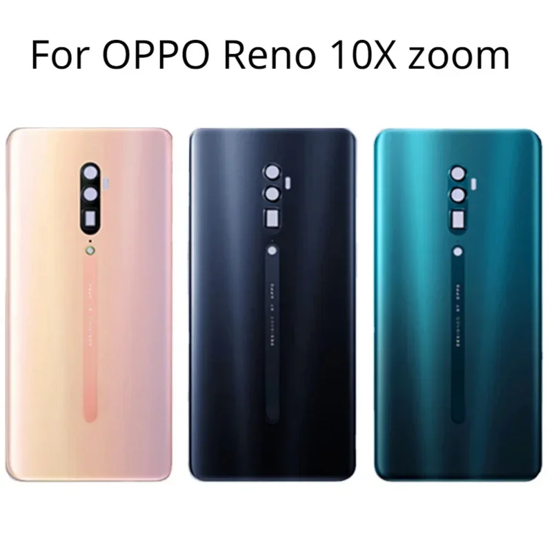 

For Oppo Reno 10X Zoom Back Cover Battery Housing By Glass Case Shell