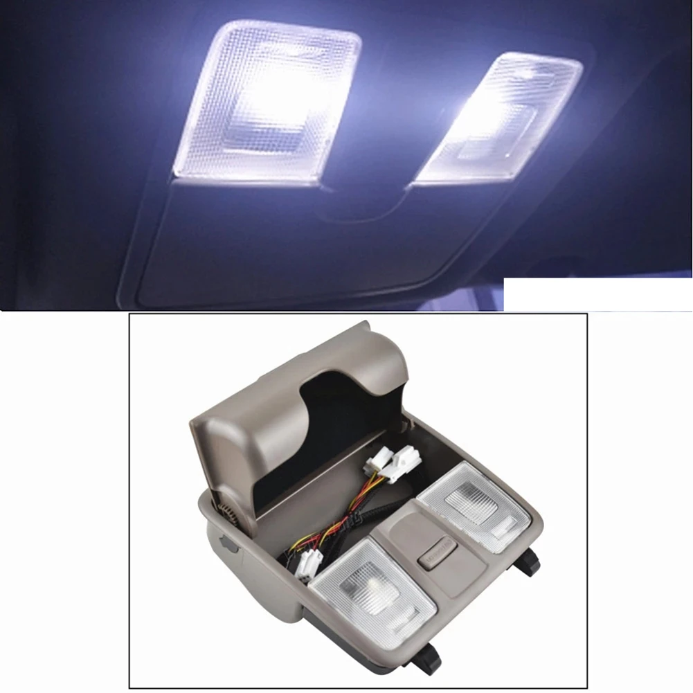 HOT-Car Accessories Car Overhead Light Console Reading Light Assy Fit For Elantra GT I30 IX25 2012-2016 Grey,Car Accesso