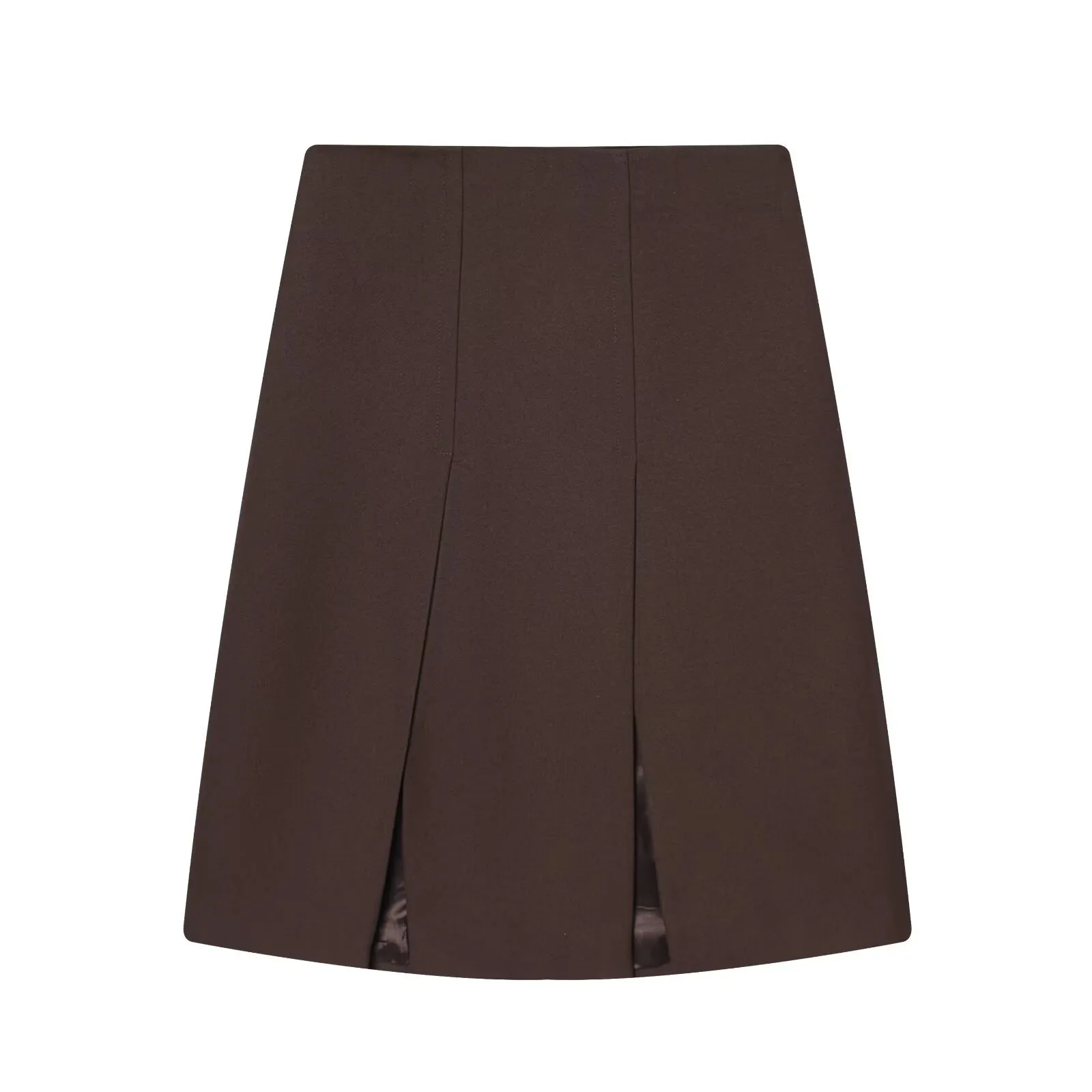 European and American style 2025 winter new French style design pocket embellished suit jacket + wide pleated skirt