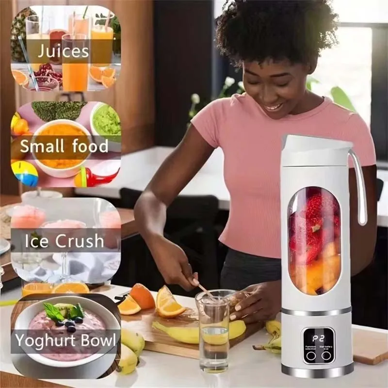 USB Charging Portable Handheld Juicer Blender Mini Juice Maker For Fruit Juice Smoothie Milkshake Making