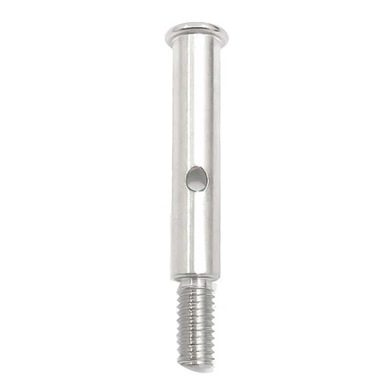ABWE-2Pcs Metal Front Axle Shaft For 1/10 Slash 2WD Stampede 2WD Rustler Upgrades Parts Accessories