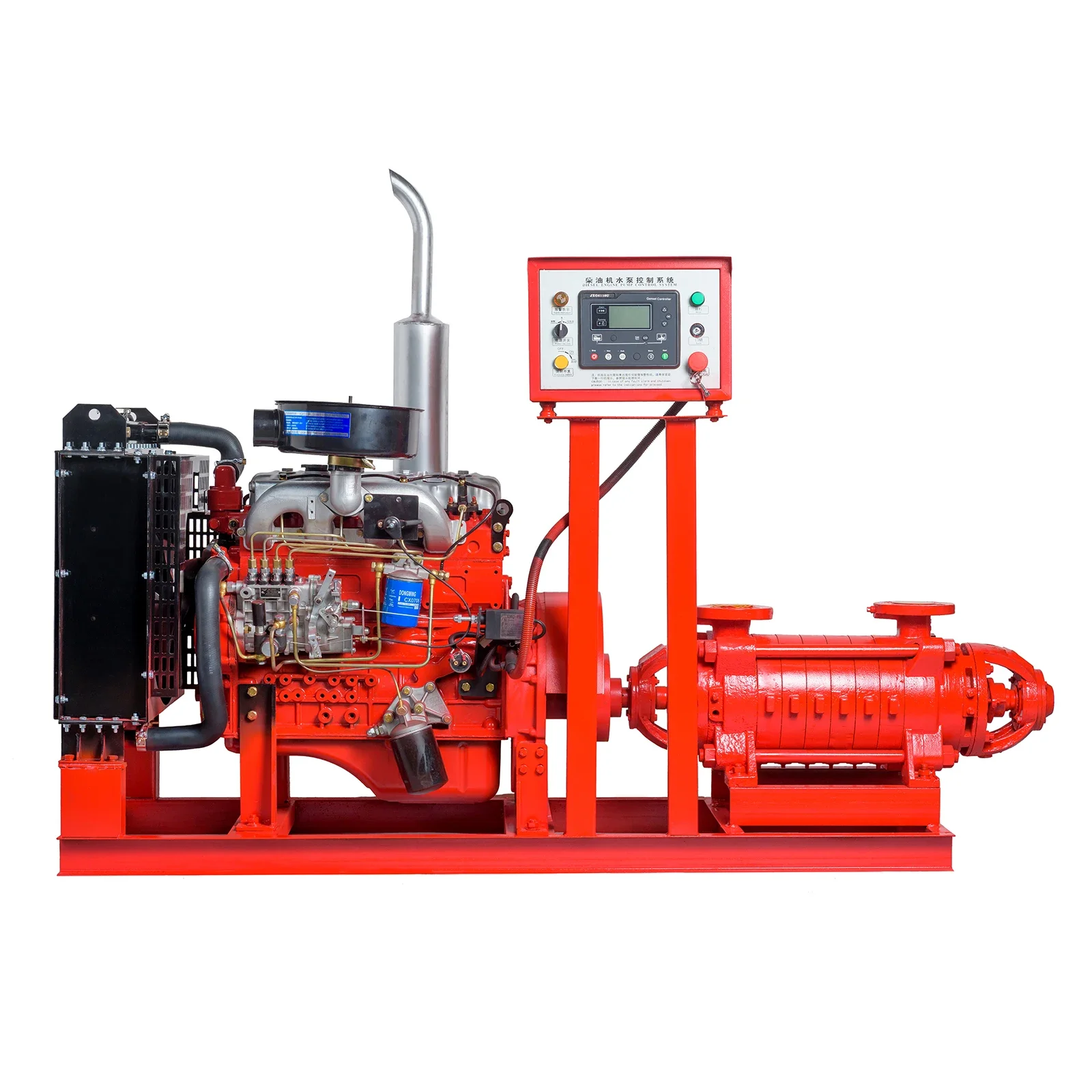 

High quality supplier engine fire pump, office fire extinguishing system, with control panel