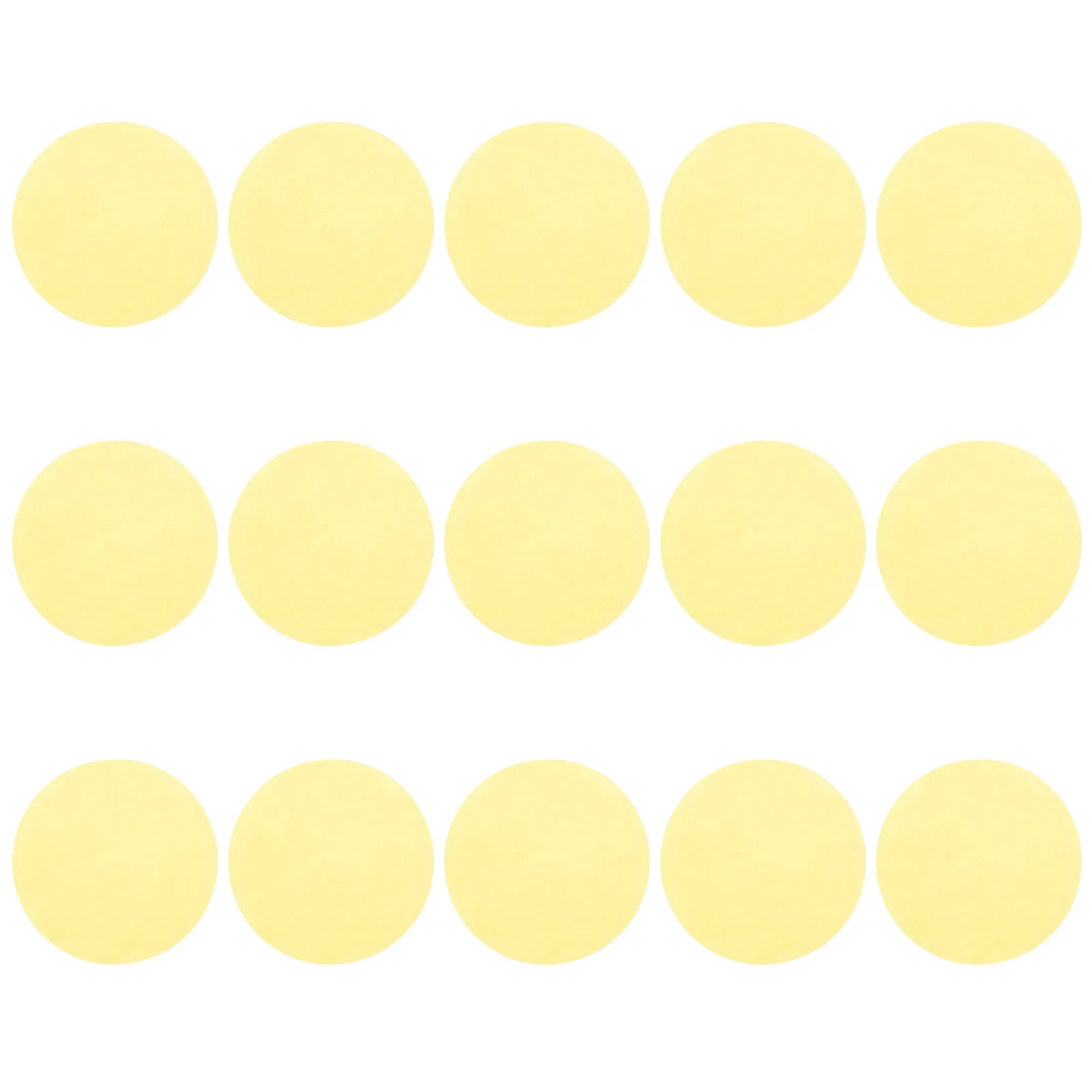 

15Pcs Round Transparent Color Filter Film for Lamps Headlights 7.4cm Color Correction Gel Light Filter Sheets Colored Lamp Film