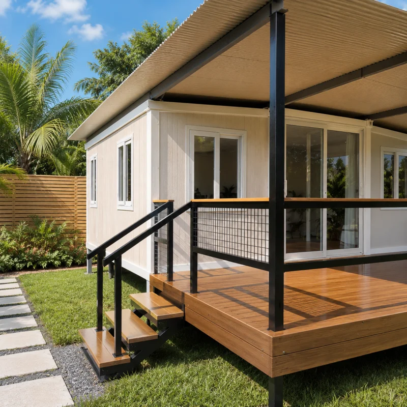 Expandable Container Home Manufacturer Wholesale Prefab Residence With Flexible Space Expansion Technology