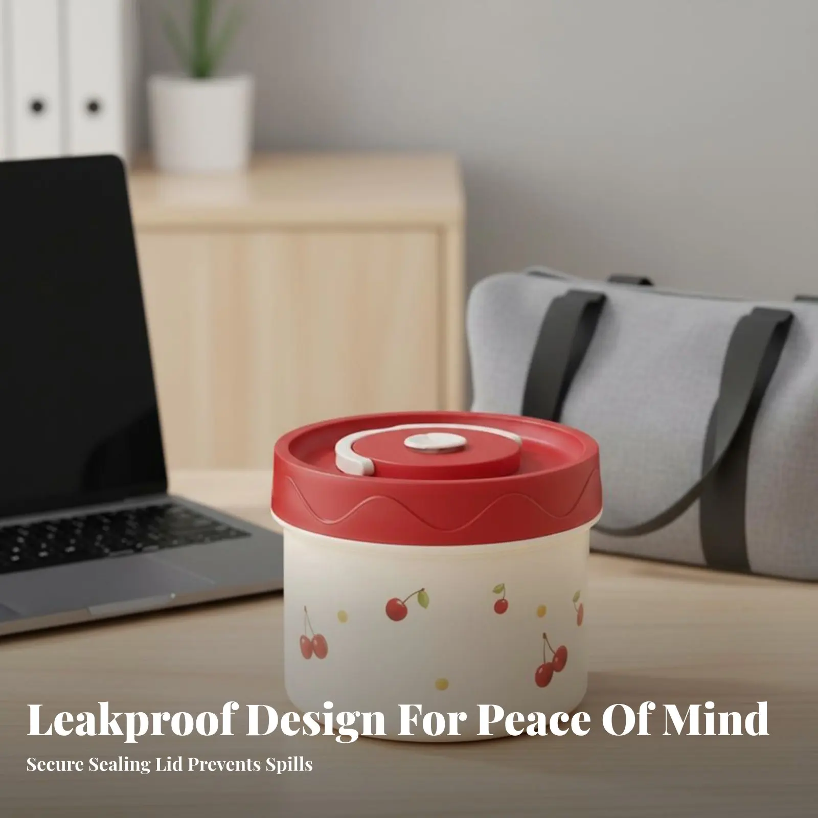 316 Stainless Steel Double-Tier Insulated Lunch Box, Leak-Resistant, Large Capacity, Portable Bento Bowl for Office, School view 3