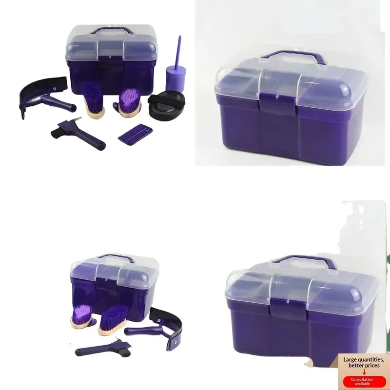 Harness Cleaning Tool Set with Storage Box Factory Wholesale