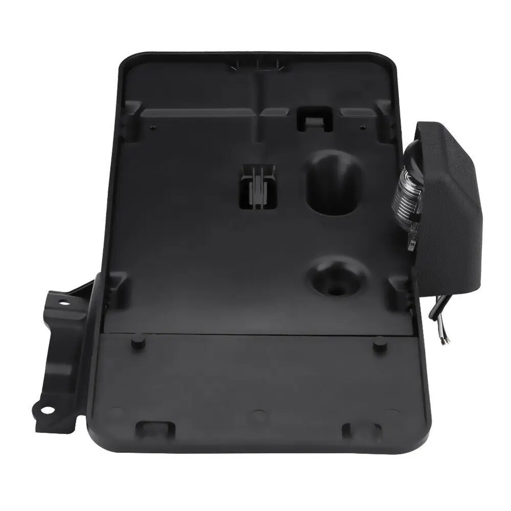 

NEW-Car Rear License Plate Mounting Holder Bracket &Light For Jeep Wrangler JK 2006-2017 68064720AA