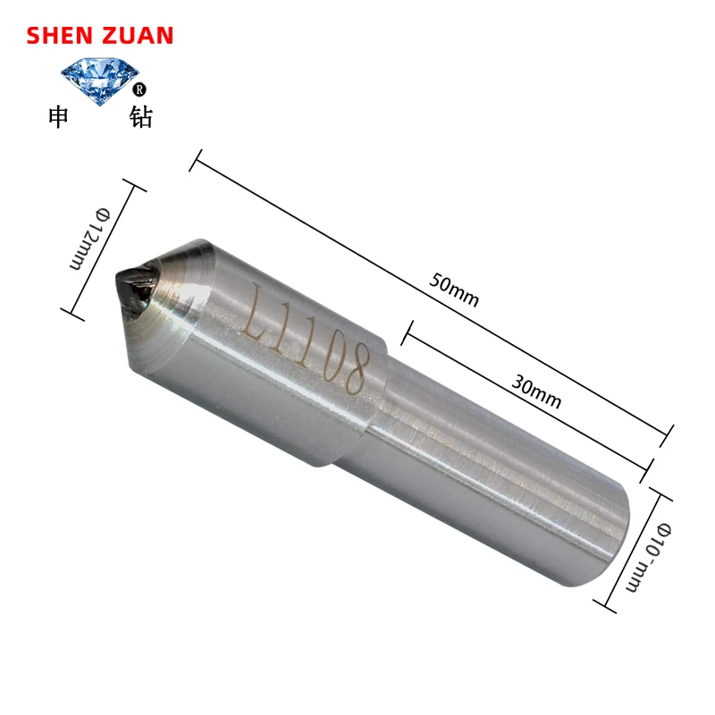 Single Point Diamond dresser for grinding wheel dressing pen grinder stone tool  Tapered Tip Repair Parts Abrasive sharpener