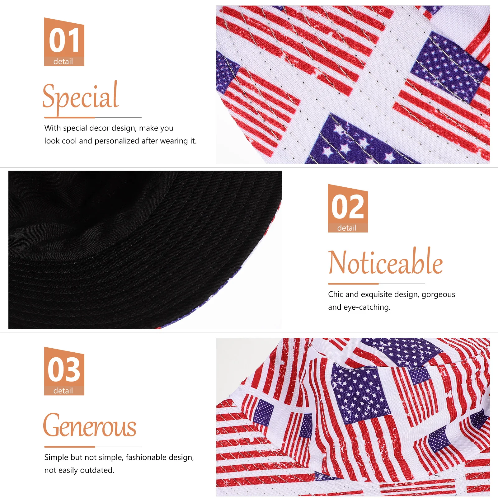 

s Fisherman Bucket Sun Hat American Flag Double Sided Wear Polyester Crochet One Size Bucket Sun Hat Fits Most Outdoor
