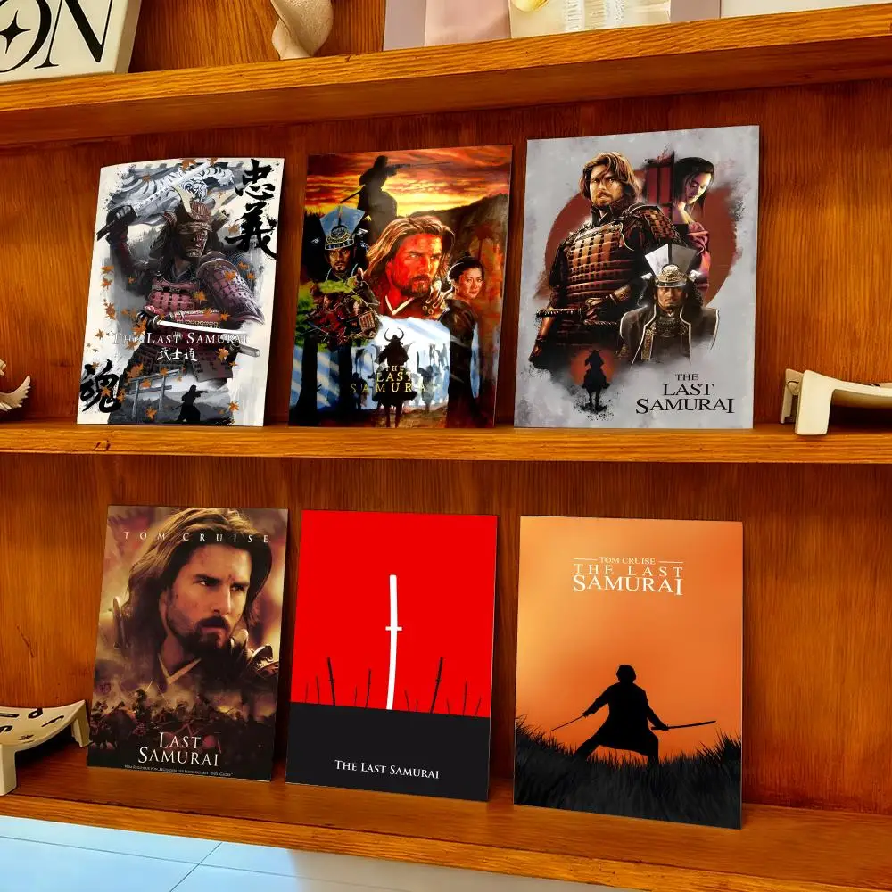Epischer Film Film T-The Last Samurai Poster Selbstklebende Malerei mit Drucken Home Schlafzimmer Wohnzimmer Dekoration