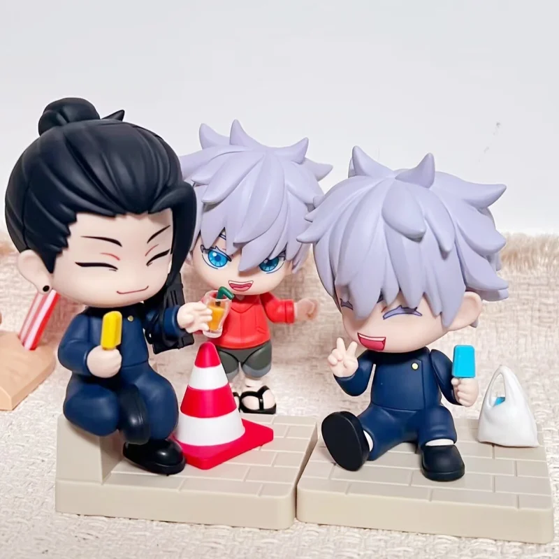 

New Jujutsu Kaisen Satoru Gojo Action Figure Blind Box Green Blue Memories Series Surprise Cartoon Toy Gift for Fans