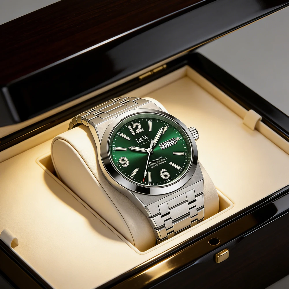 

Carnival Brand IW High-End Series Luxury Imported Movement Mechanical Watch Men Stainless Steel 50M Waterproof Sapphire Watches