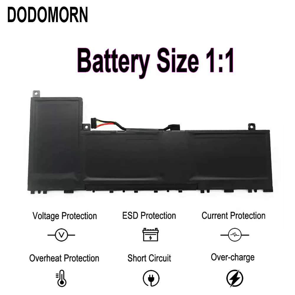 DODOMORN New 4775mAh L20M3PF1 High Quality Battery For Air14+ ACH 2021 Series L20M3PF1 L20L3PF1 L20D3PF0 In Stock Fast Delivery