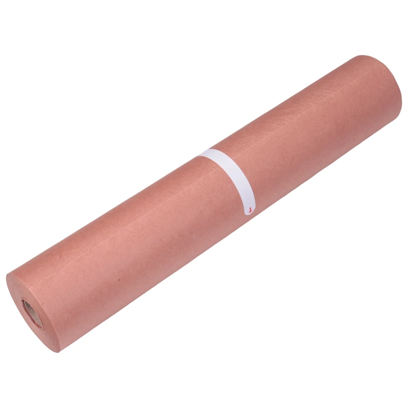 45.7Cmx53.3M Pink Kraft Butcher Paper Roll Food Grade Peach Wrapping Paper For Smoking Meat Of All Varieties