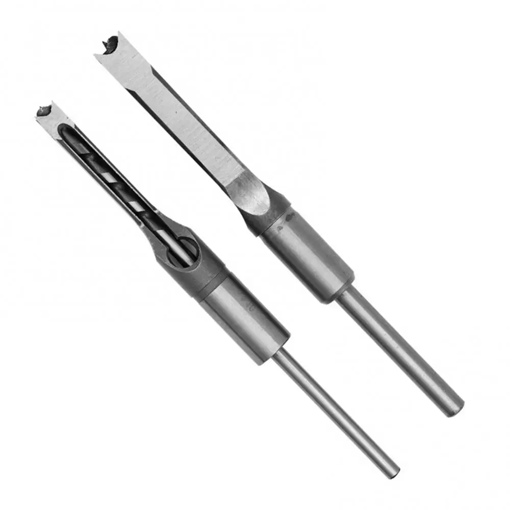 Hole Drill Bit Woodworking Tool Woodworking Tool 6/6.4/8/10/12.7mm HSS Square Mortising Chisels Tool