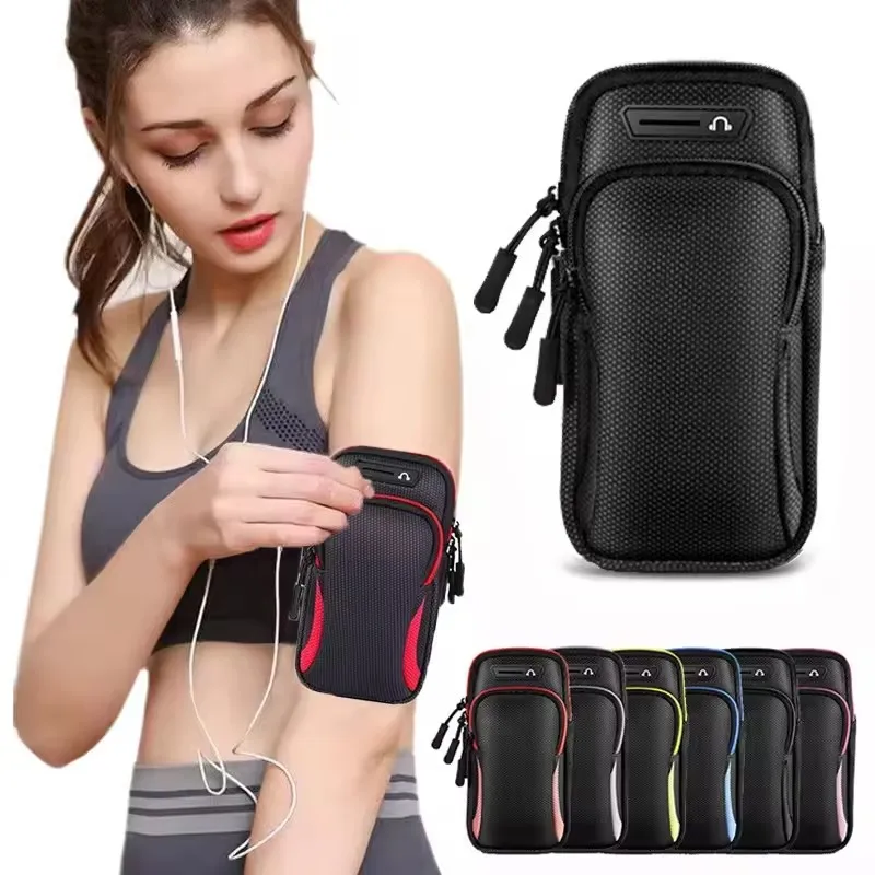 Universal Armband Sport Phone Case For Running Arm Phone Holder Sports Mobile Bag Hand for iPhone Samsung Huawei Under 7.5"