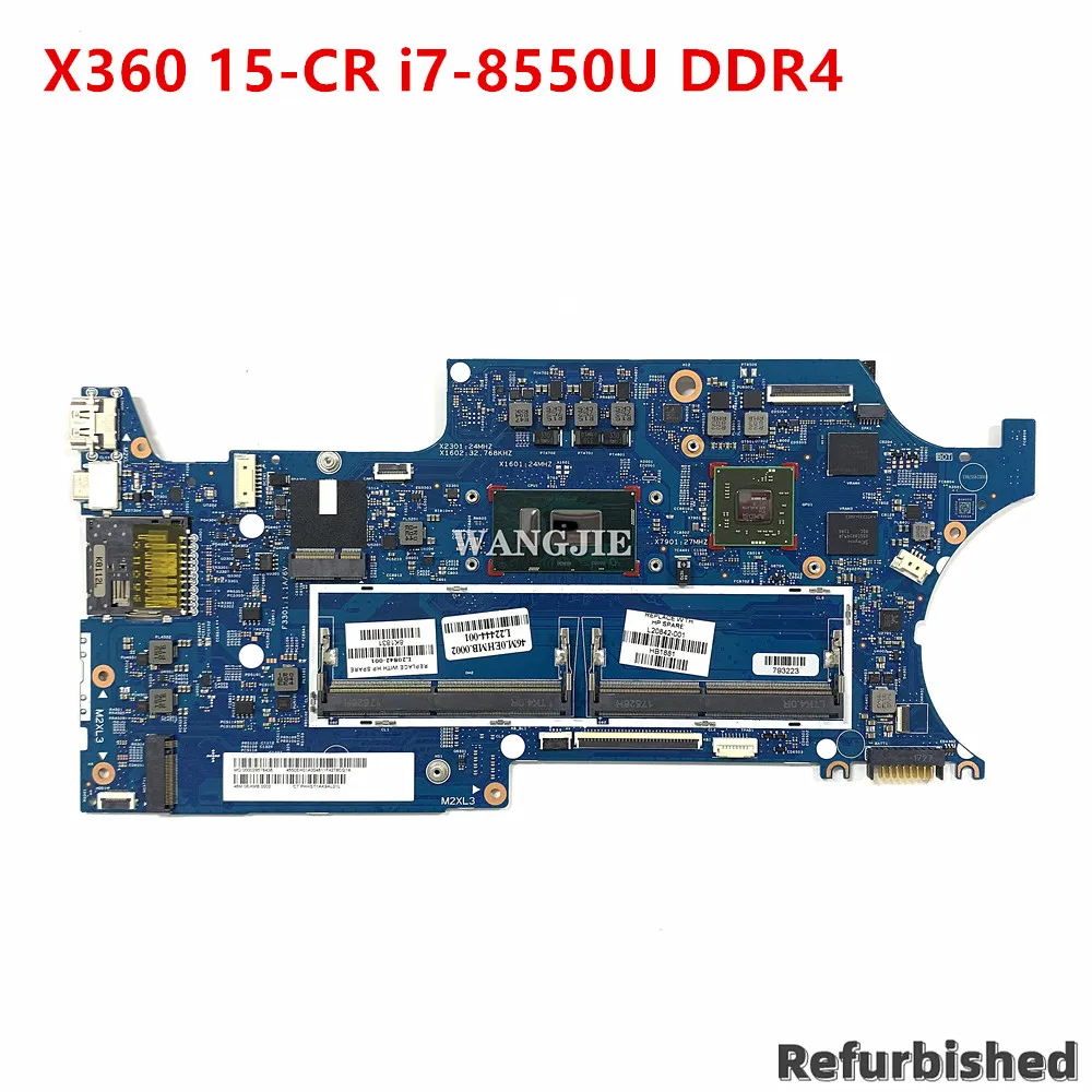 

Материнская плата для ноутбука HP Pavilion X360 15-CR 15T-CR SR3LC i7-8550U L20842-001 L20842-601 17895-1 448.0EH09.0011