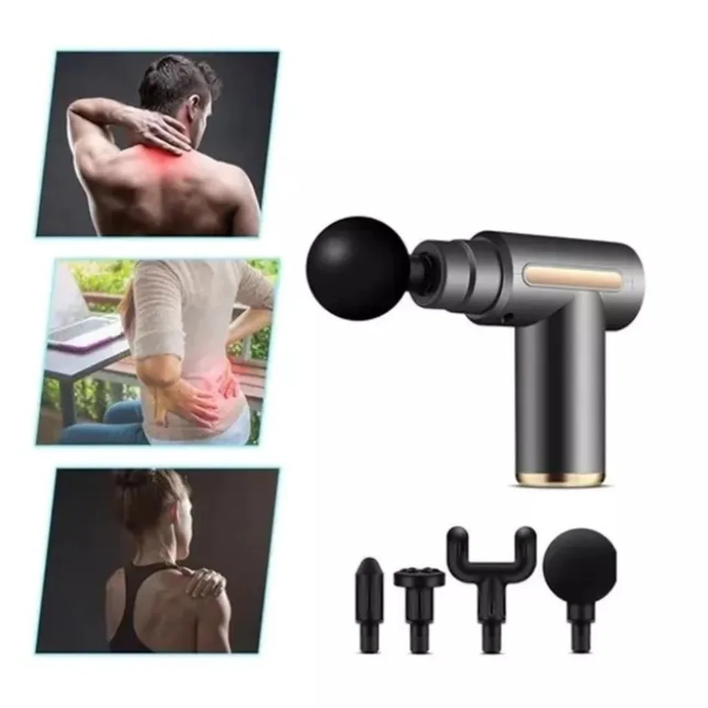 Portátil Massageador Elétrico Alta Frequência Profissional Muscular Massagem