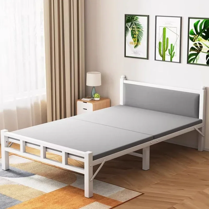 Portable Folding Space Saving Easy Dorm Lit Pliant Bed Fold Adult Sleeping Cot Compact Home Bedroom Single Double Guest Bed