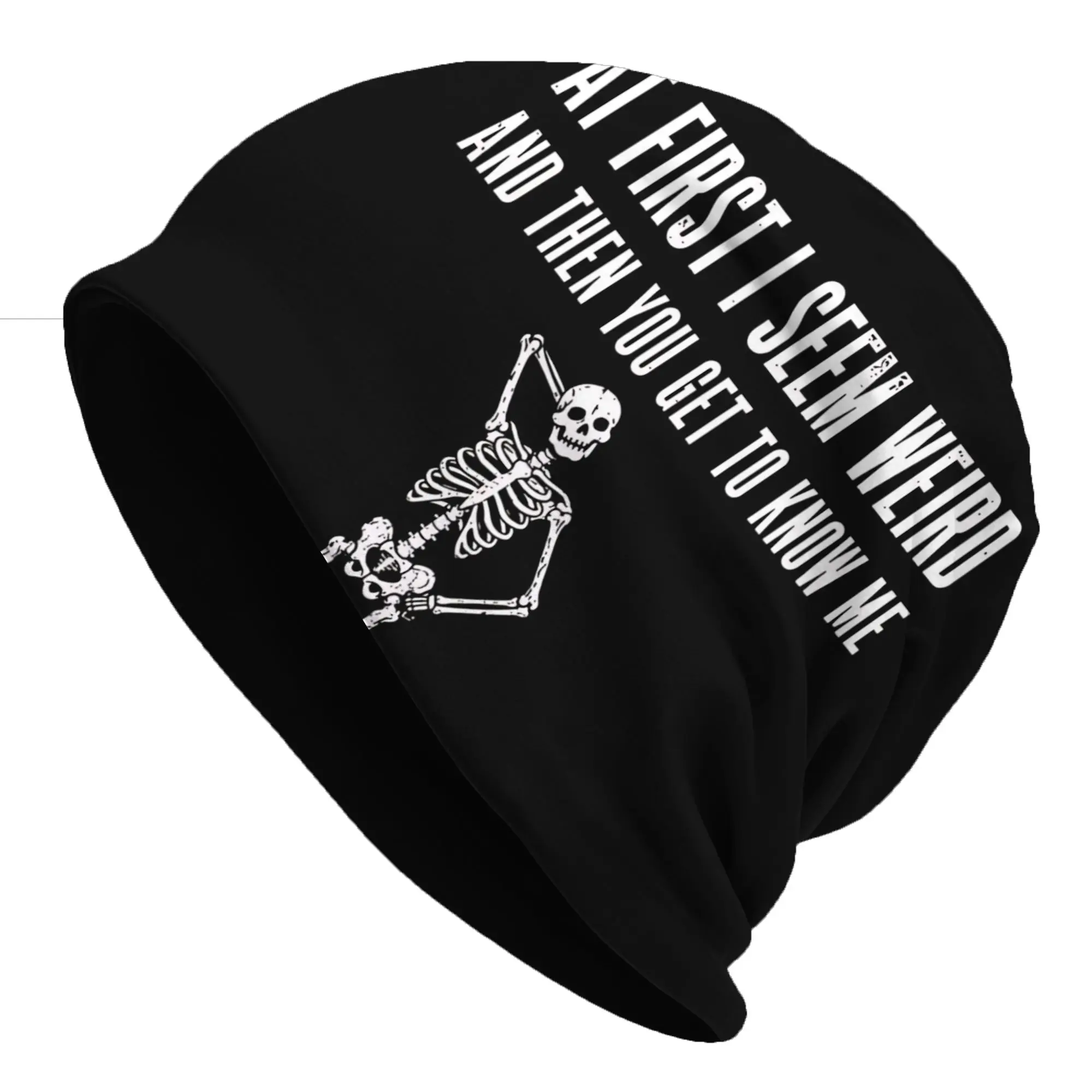 The warning signs were ther Hat Autumn Caps Men Women  Skullies Beanies Ski Caps Soft Bonnet Hats
