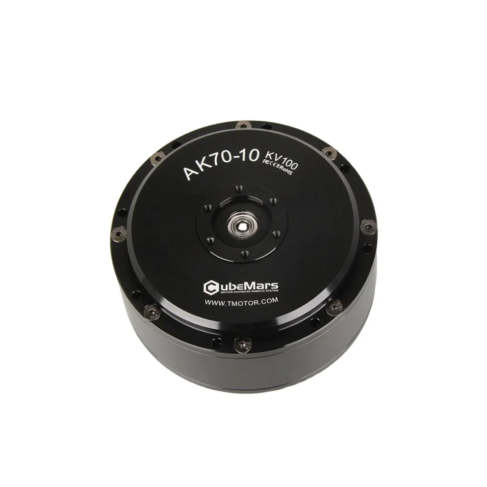 2026 Cubermars Official AK70-10 Brushless Dc Robot Actuator Motor100kv 24V 48v 500w 1000w Three Phase Induction Motor