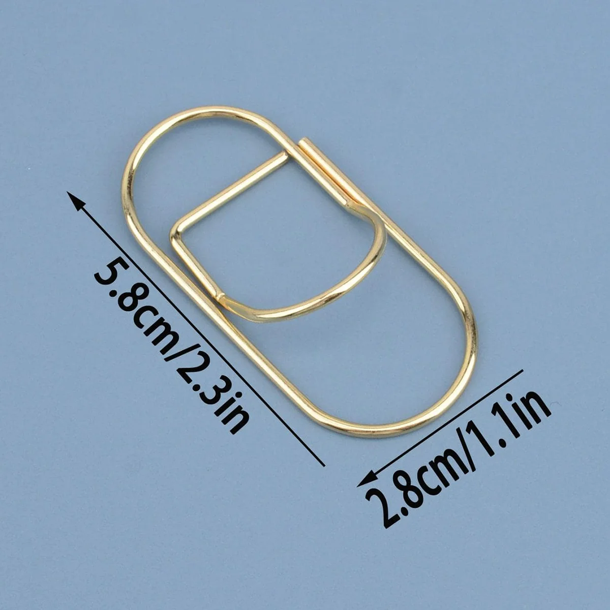 Meerkleurige metalen schrijfpenclip - Creatieve multifunctionele draagbare notitieboekaccessoire Kantoor School Briefpapier Organisator Clip