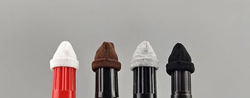 Maßstab 1:12, trendige, einfarbige Strickmütze für Männer/Frauen, Actionfigur-Kleidung, Modell, passend für 6'' Soldatenpuppen, Körperzubehör – Detail 4