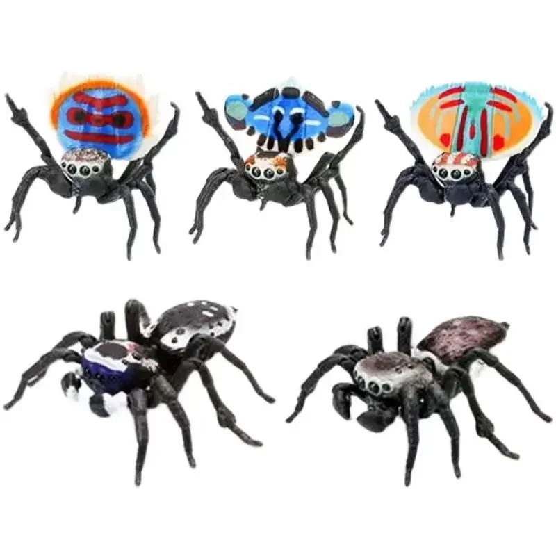 Bandai Japanese Genuine  Twisted Egg Blind Box Biological Picture Book Series Simulation Insect 1:1 Spider Mantis Bumblebee