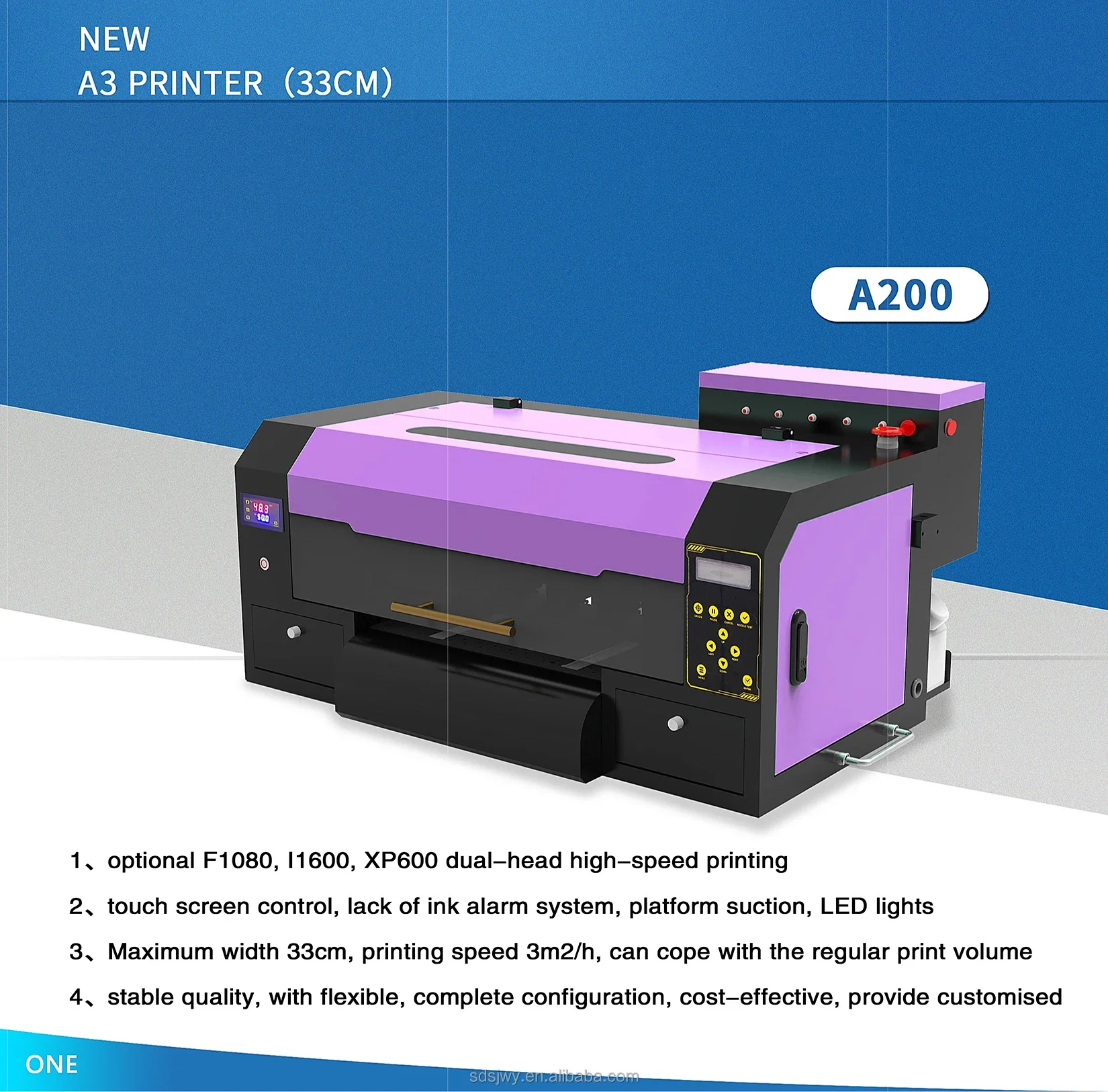 xp600 i3200 heads a3 dtf heat transfer printer for t-shirts heat transfers