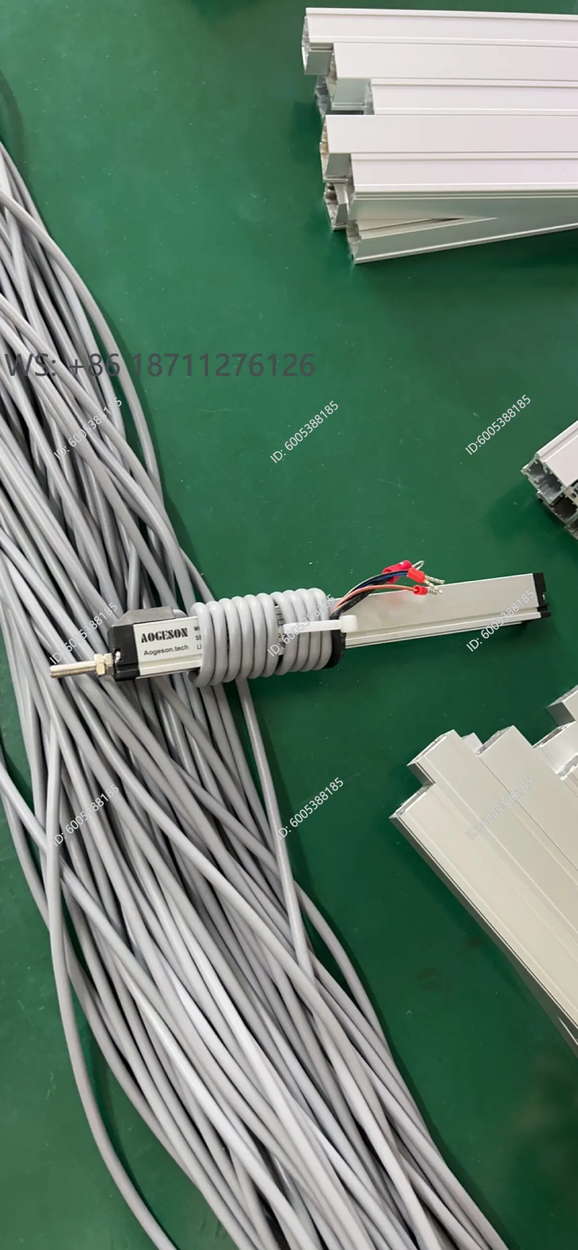 Micro electronic ruler STM10mm to 300mm thimble high precision linear displacement transducer
