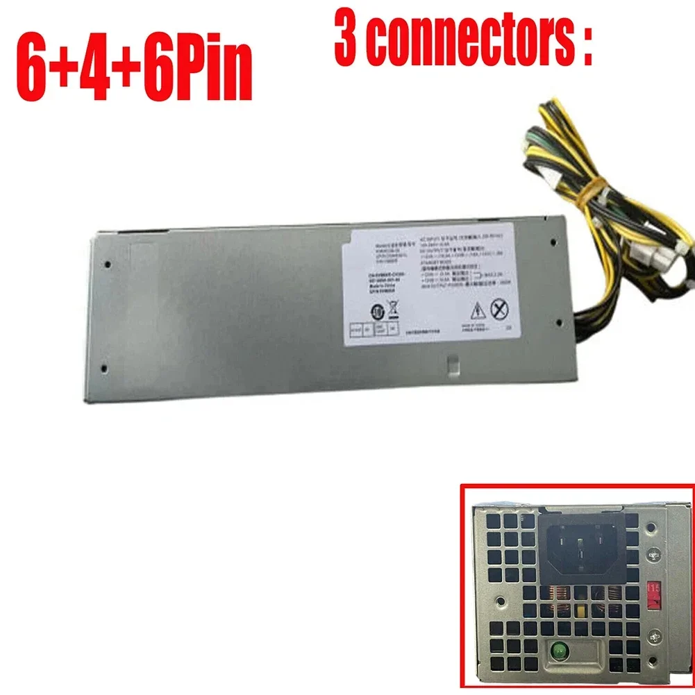 Design Workstation H360EGM-00 PSU Power Supply ATX 6 4 6 Multi-interface Support Prevents Voltage Fluctuations