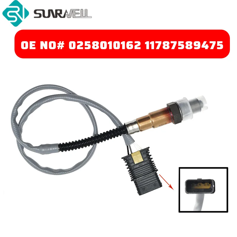 

0258010162 11787589475 Oxygen Sensor Air Fuel Ratio Downstream O2 Sensor for BMW X5 11-17 135i 335i 740i 435i 535i X3