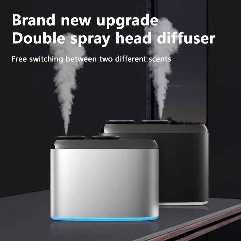 Smart Home Appliance Cordless Professional Grade Waterless Aromatherapy Scent Nebulizer Diffuser Dual Nozzle Aroma Diffuser