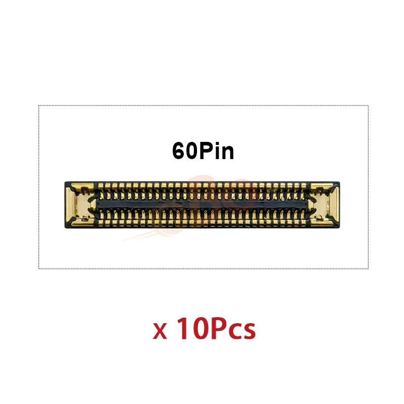 10-100Pcs 60Pin LCD Display Screen Charging FPC Connector On Main Board For Samsung S22 S23 S24 S25 Plus Ultra FPC Connector