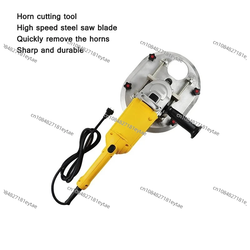 001 Adjustable Angle Horn Cutter Machine, Industrial Grade 220V Electric Horn Removal Cutting Tool for Livestock