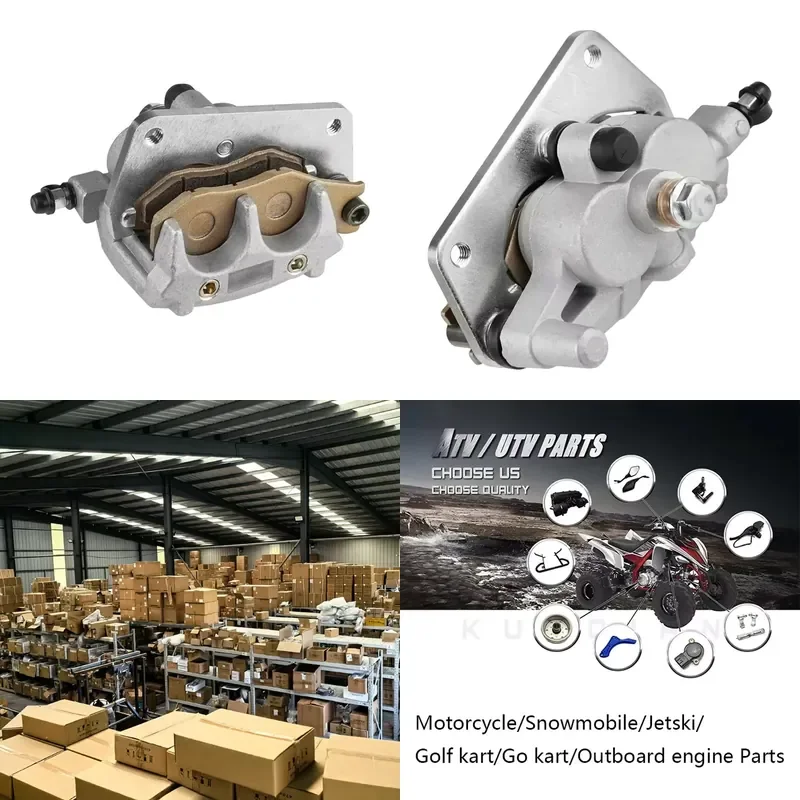 

i Front Left Brake Caliper for Raptor 700 700R YFM700R YFZ 450 YFZ450R YFZ450X OE 1S3-2580T-01-00 ATV UTV Spare Parts