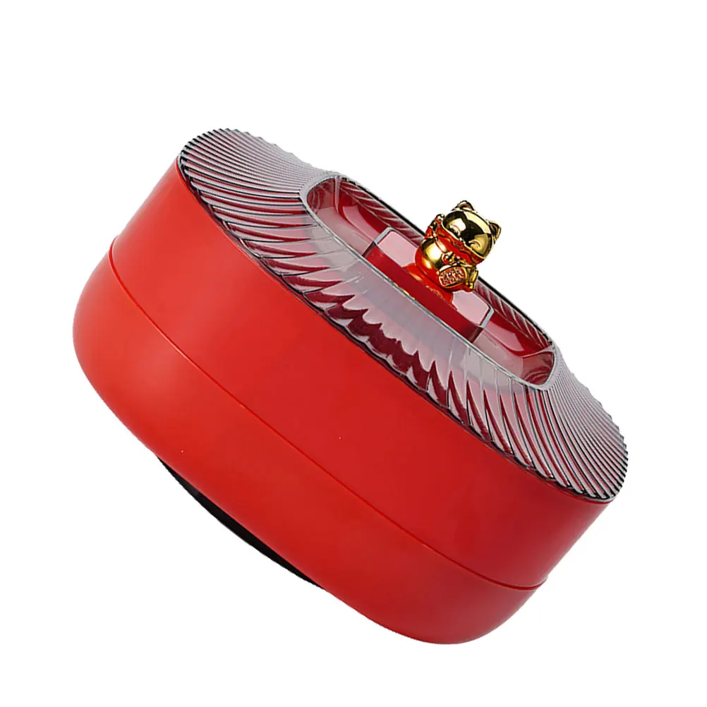

1Pcs Double-Layer Candy Serving Tray Exquisite Workmanship for Weddings Baby Showers Excellent Structure Dessert Stand