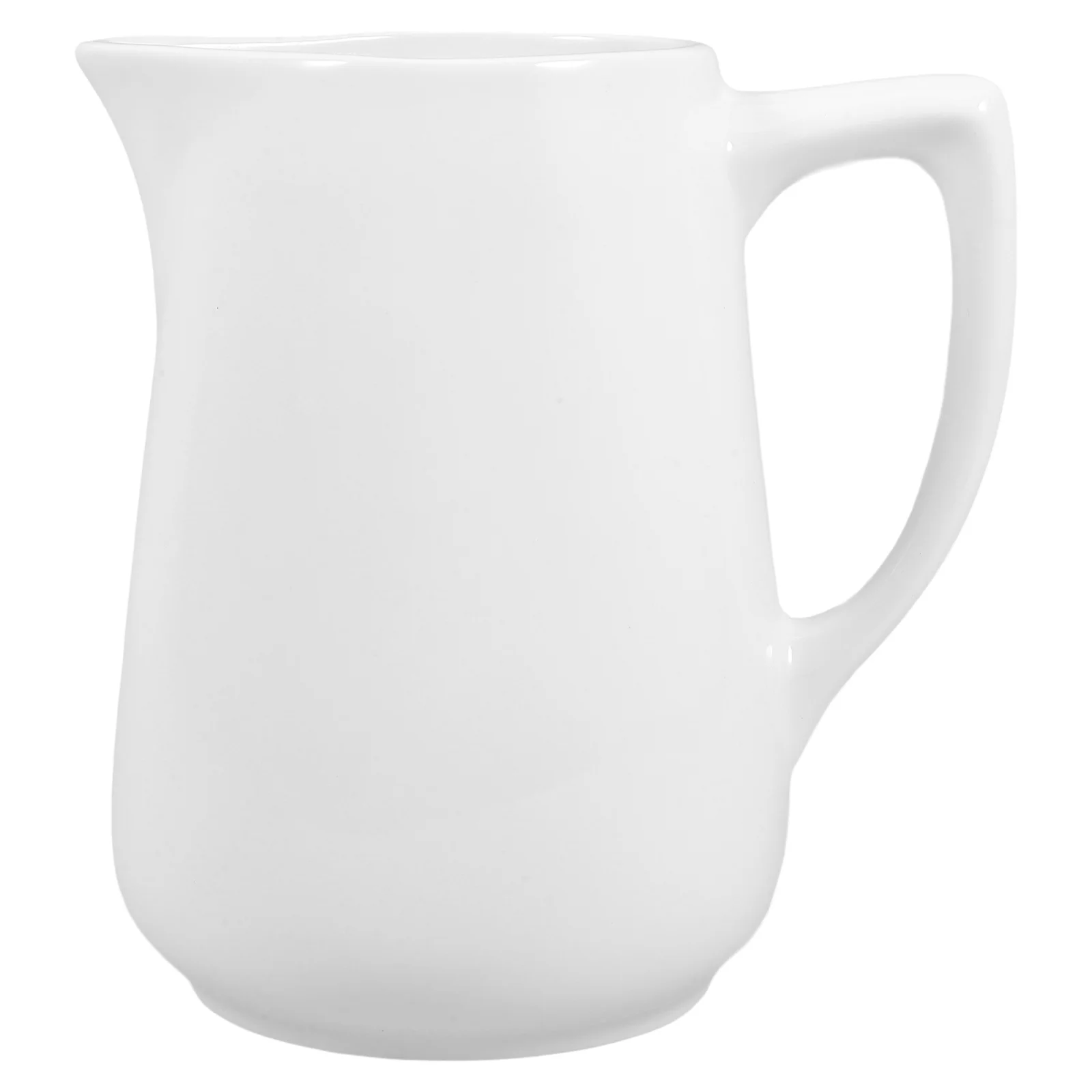 

Керамический кувшин для молока с ручкой, элегантный сливочник для латте для приготовления кофе, гладкий соус, сироп, кувшин для соуса, универсальный ежедневный