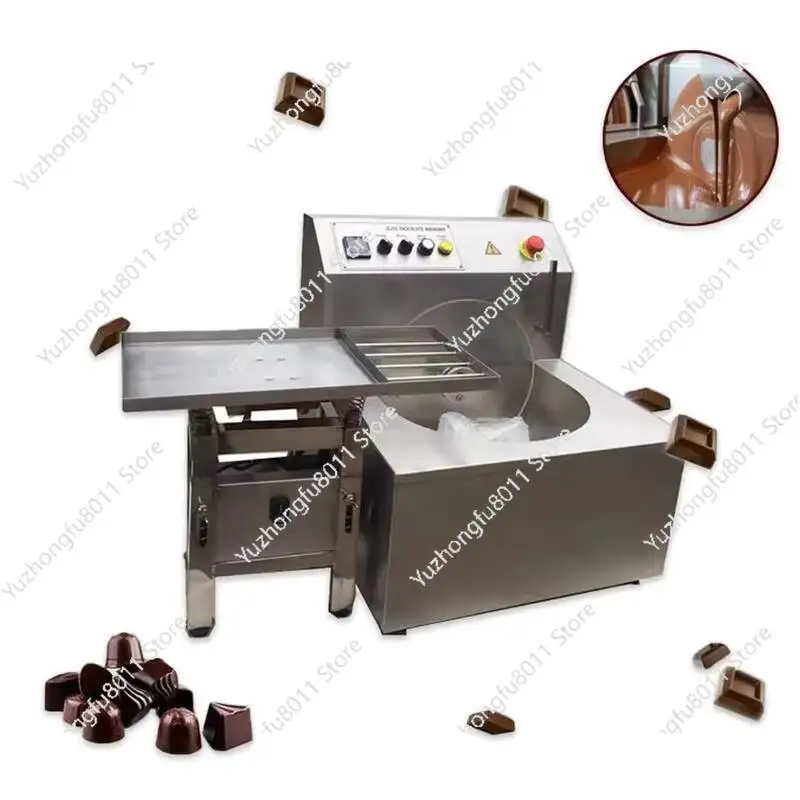 Mini Small Melting Production 8kg 15kg 30kg 60kg JZJ8 JZJ15 JZJ30 JZJ60 Wheel Chocolate Making Tempering Machine