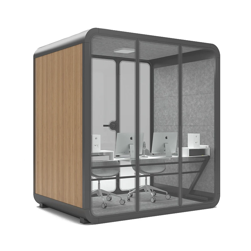 House Foldable Cabin Prefab Office Pod Soundproof Phone Booths