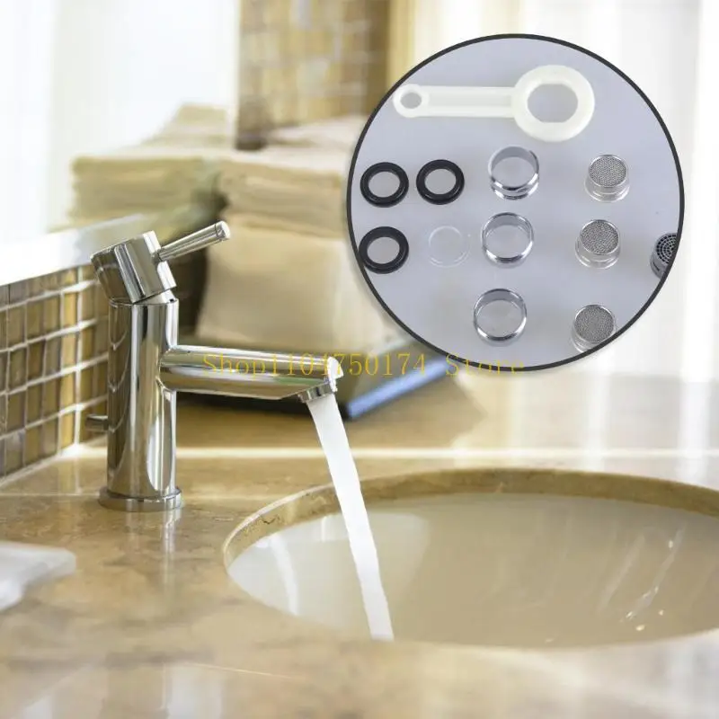 

Set of 3 Multipurpose Tap Strainer Aerators 24mm External Thread Portable for Kitchen Supplies and Bathroom Faucets top sale