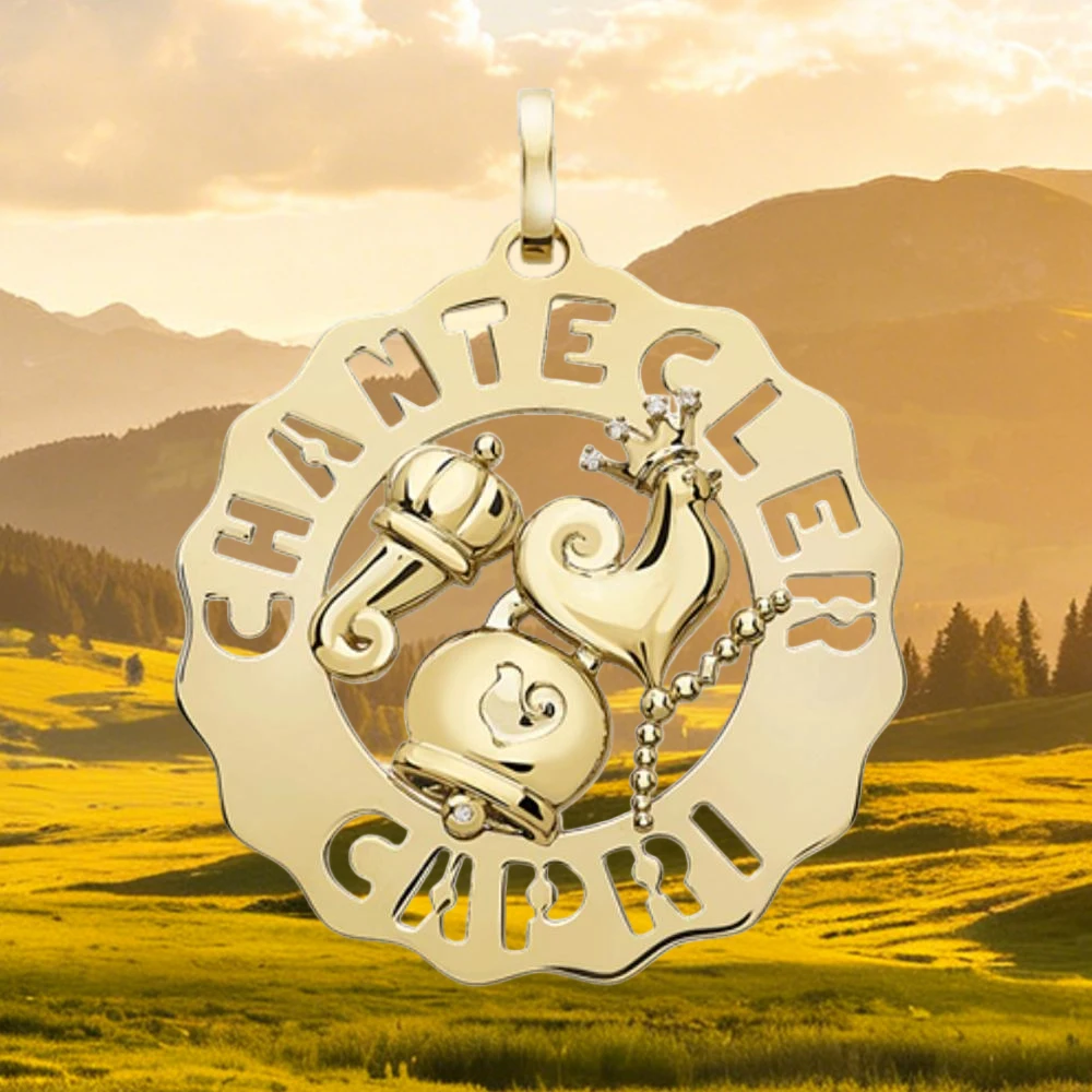 

Колье Chanteclers 2026: Изысканное, блестящее, позолоченное серебро 925 пробы, для вечеринок, женское, класса люкс