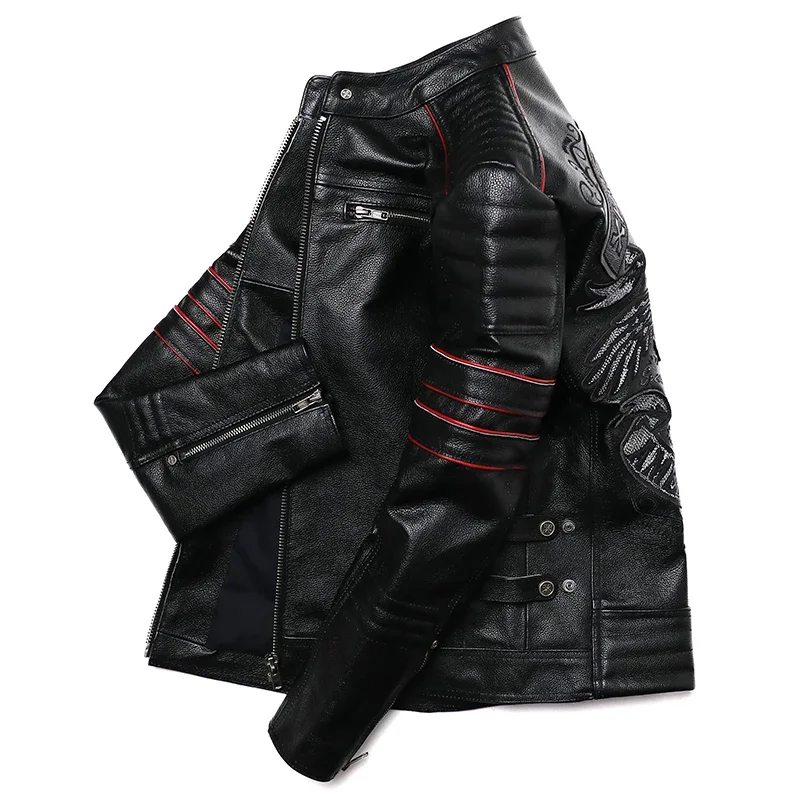 Thumbnail 3 - #23 Trending Mens Leather Coats Right Now