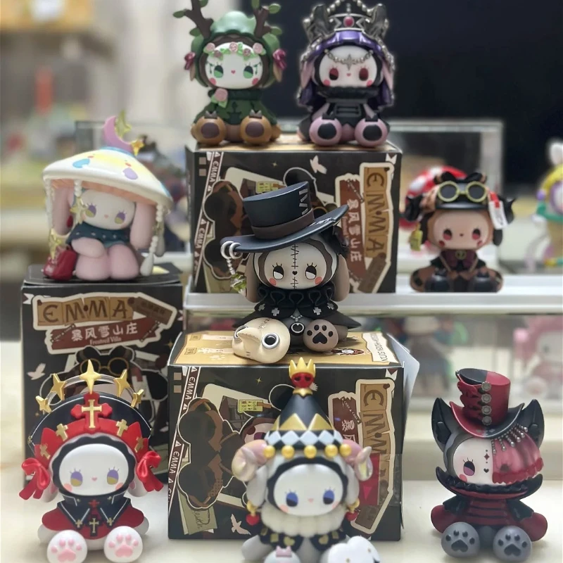 EMMA سر الغابات فروستفيل فيلا سلسلة صندوق أعمى عمل الشكل لعبة صندوق غامض Cajas Misteriosas شخصيات كرتونية لطيف دمية هدية