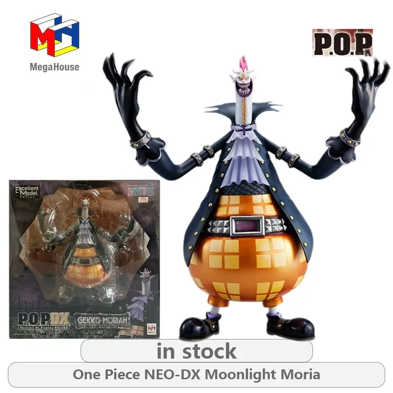 

Оригинальная серия Megahouse Portrait.Of.Pirates NEO-DX Moonlight · Moria, аниме-фигурка, статуэтка, модель, игрушки, подарки для мальчиков