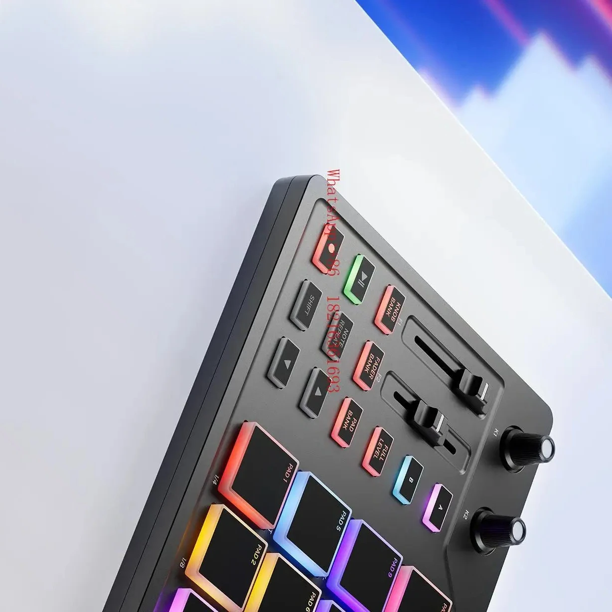 NEW  MIDI DJ Controller 16 Pads USB Type-c Pads, Music Controller