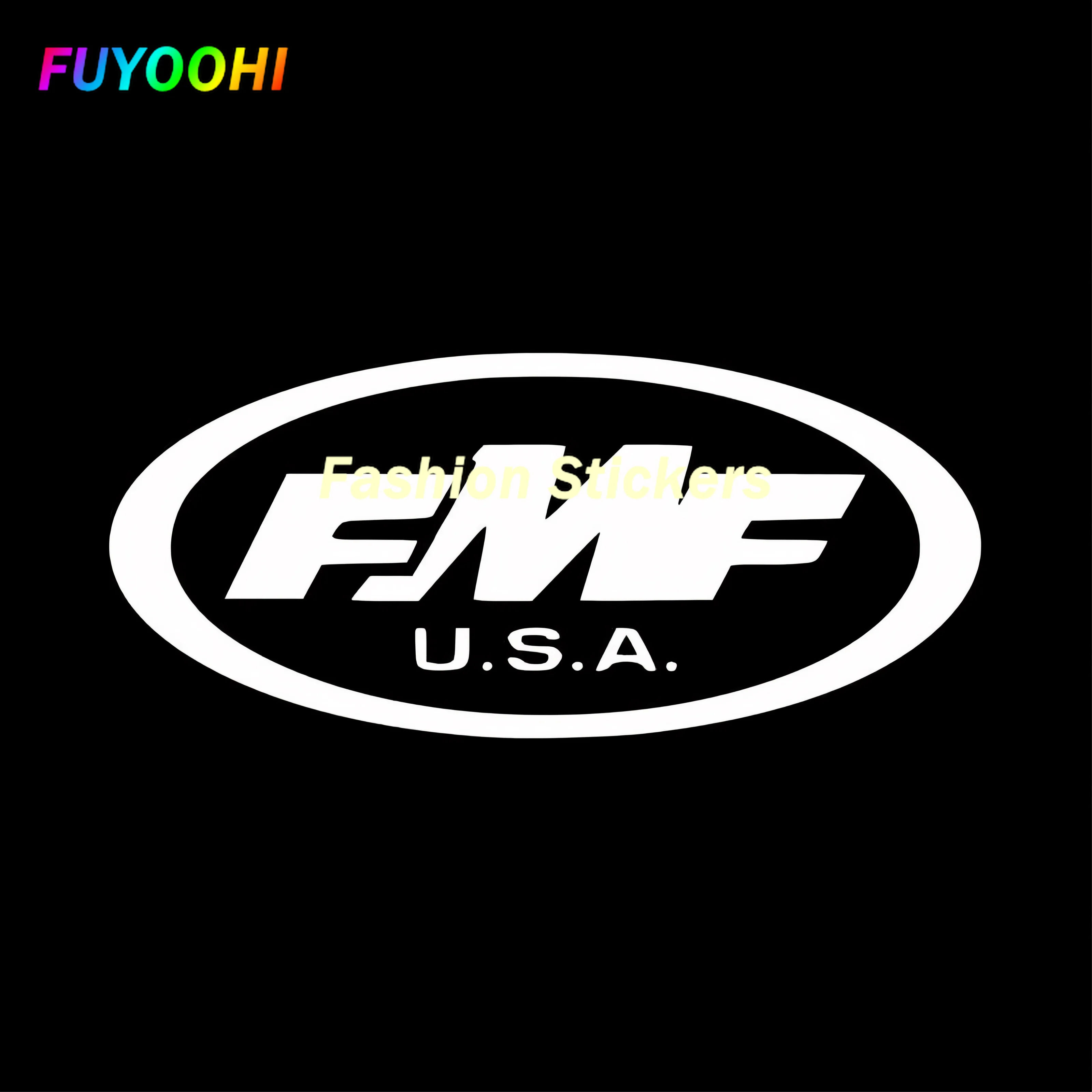 FUYOOHI Exterior/Protection Boutique Stickers AUTOCOLLANT ADESIVI AUFKLEBER DECAL FMF POWERCORE Decal Customized Car Sticker