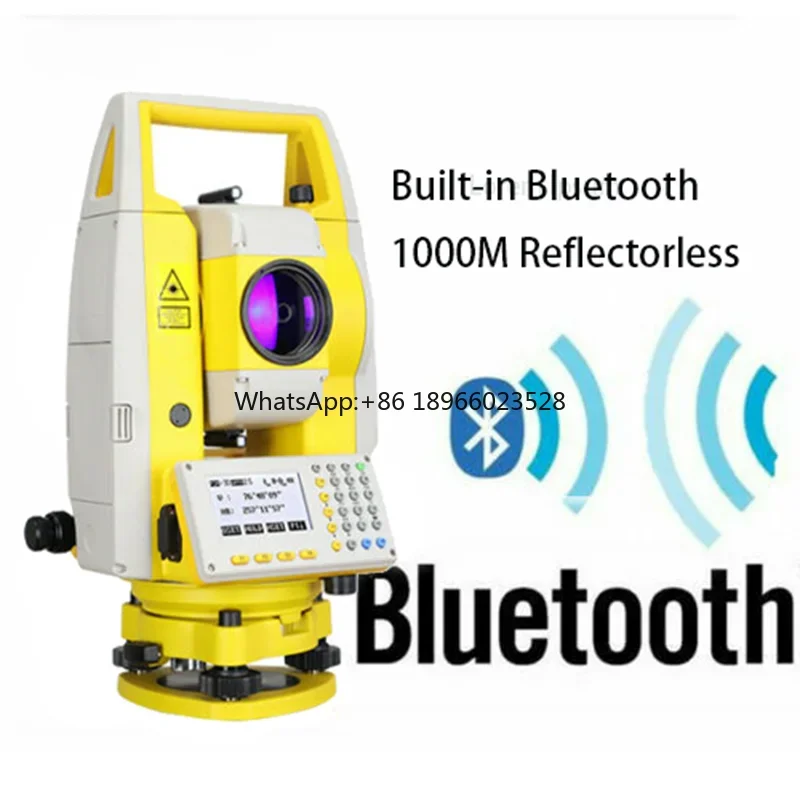 New South Reflectorless 1000m Laser Total Station NTS-332R10 Built-in Bluetooth